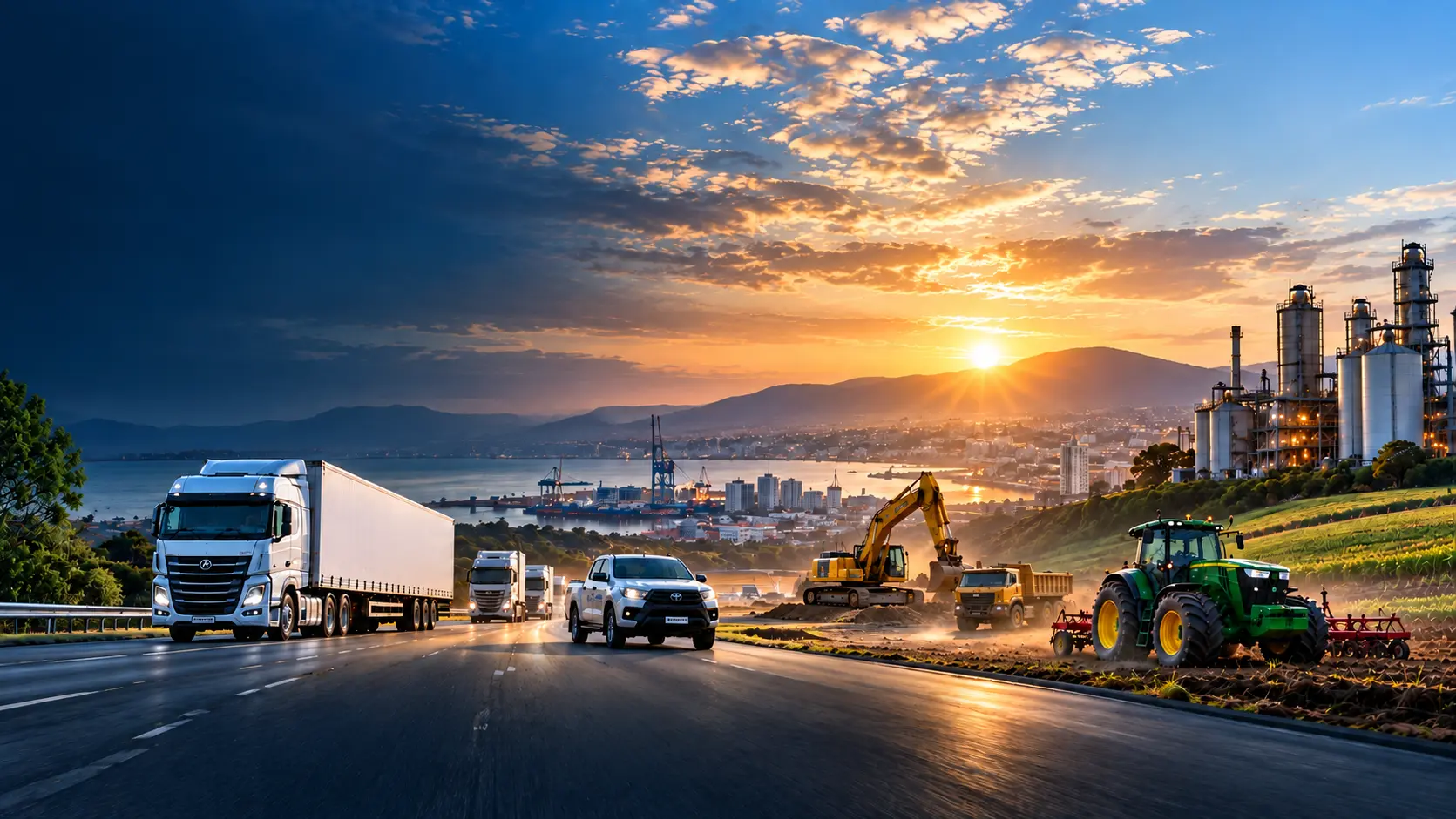 Fleet vehicles, construction equipment, agriculture and industry operating across the Eastern Cape